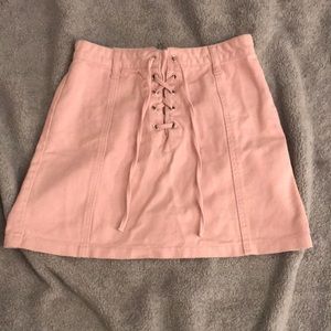 Pink Mini Skirt